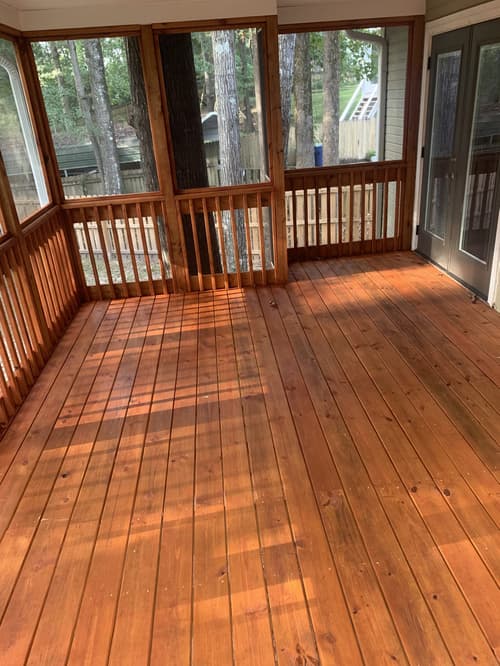 ipe deck before application moisture test