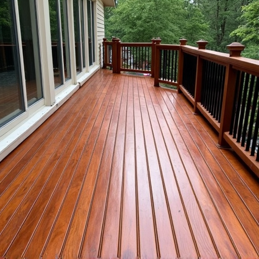 Beautifully sealed deck in Mountain Brook, AL