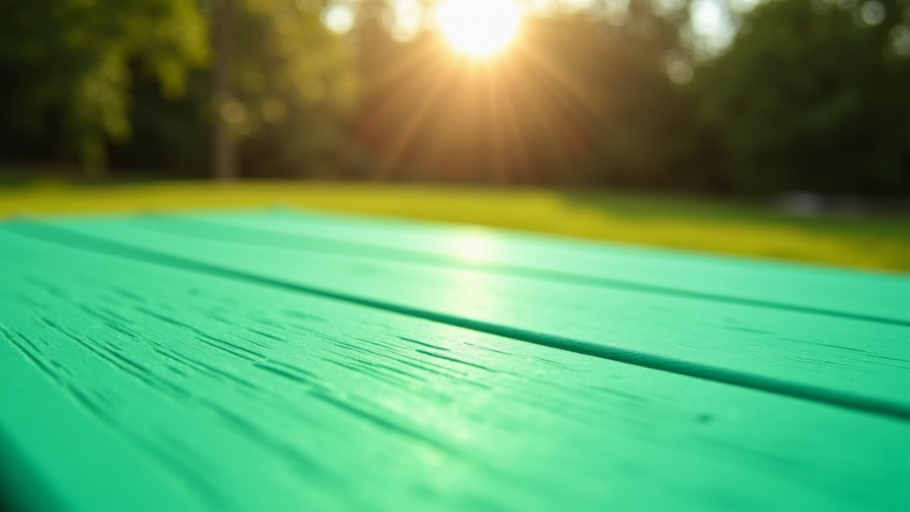 Cleaned composite deck with green lawn in Vestavia Hills, AL