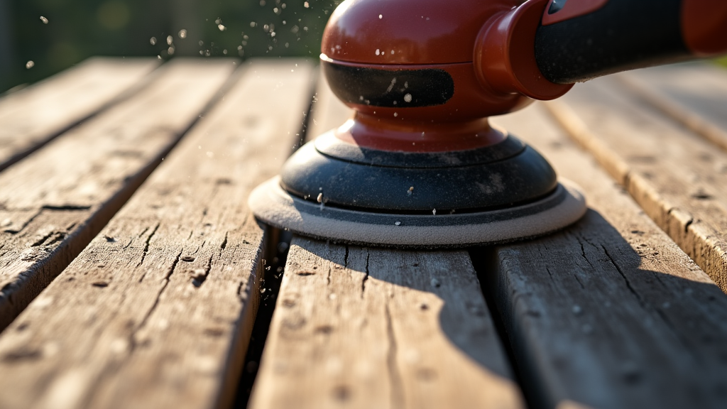 Homewood deck restoration before and after