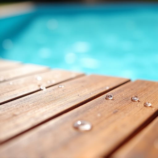 Wood Deck around Pool Rot Prevention